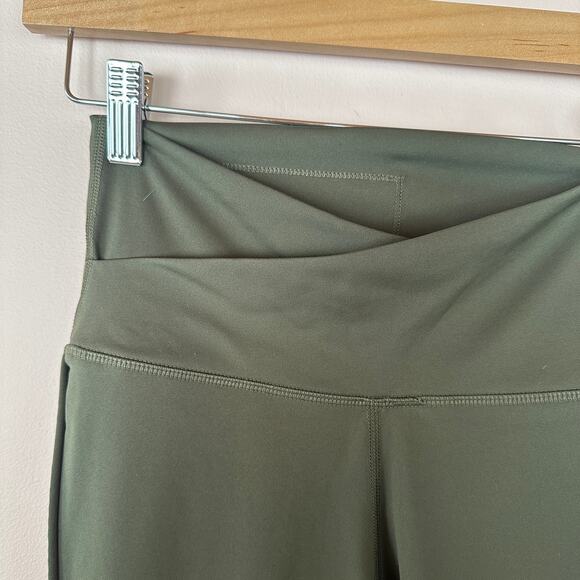 Nike Olive Green Dri-Fit Yoga High Rise 7/8 Length DA2307 Leggings Tights S - Picture 6 of 10